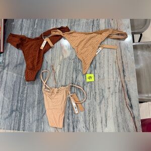 NWT SKIMS 3 piece 3X Panties Bundle. See photos for details. LOT 47